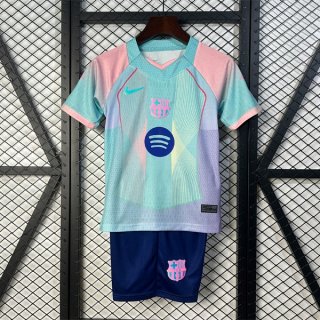 Maglia Barcellona Special Edition Bambino 2025/26 Verde Maglia Barcellona Special Edition Bambino 2025/26 Verde