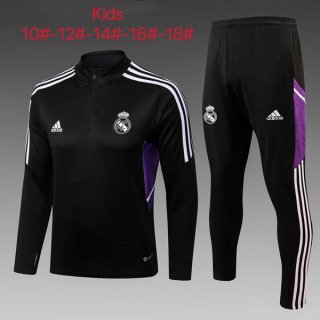 Bambino Felpa Allenamento Real Madrid 2023 Nero Bambino Felpa Allenamento Real Madrid 2023 Nero