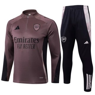 Felpa Allenamento Arsenal 2025/26 Porpora Grigio Felpa Allenamento Arsenal 2025/26 Porpora Grigio