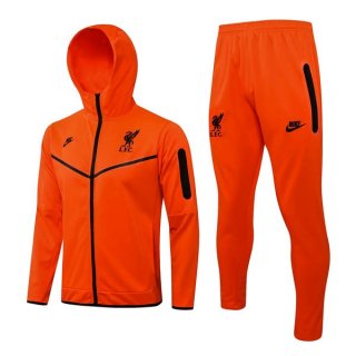 Giacca Cappuccio Liverpool 2022/23 Arancione Giacca Cappuccio Liverpool 2022/23 Arancione