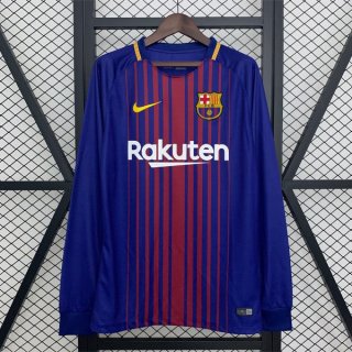 Thailandia Maglia Barcellona Prima Retro ML 2017-2018 Thailandia Maglia Barcellona Prima Retro ML 2017-2018