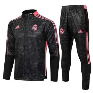 Giacca Real Madrid 2022 Rosa Grigio Giacca Real Madrid 2022 Rosa Grigio