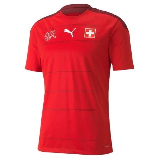 Thailandia Maglia Svizzera Home 2020 Rosso Thailandia Maglia Svizzera Home 2020 Rosso
