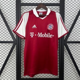 Thailandia Maglia Bayern Monaco Home Retro 2003-2004 Thailandia Maglia Bayern Monaco Home Retro 2003-2004
