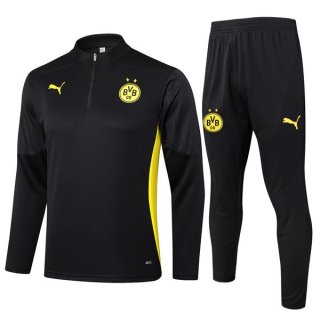 Felpa Allenamento Borussia Dortmund 2024/25 Nero Felpa Allenamento Borussia Dortmund 2024/25 Nero
