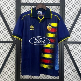 Thailandia Maglia Valencia Away Retro 1996-1997 Thailandia Maglia Valencia Away Retro 1996-1997
