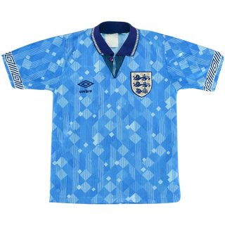 Thailandia Maglia Inghilterra Terza Retro 1990 Blu Thailandia Maglia Inghilterra Terza Retro 1990 Blu