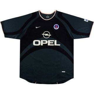 Thailandia Maglia Paris Saint Germain Terza Retro 2001 Nero Thailandia Maglia Paris Saint Germain Terza Retro 2001 Nero