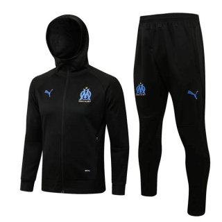 Giacca Cappuccio Marsiglia 2022/23 Nero Giacca Cappuccio Marsiglia 2022/23 Nero