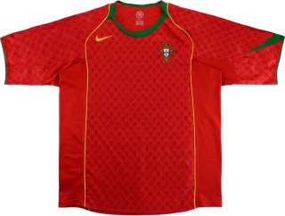 Thailandia Maglia Portogallo Home Retro 2004 Rosso Thailandia Maglia Portogallo Home Retro 2004 Rosso