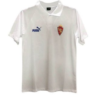 Thailandia Maglia Real Zaragoza Home Retro 1994 1995 Bianco Thailandia Maglia Real Zaragoza Home Retro 1994 1995 Bianco