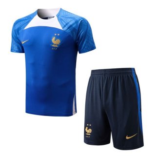 Maglia Formazione Francia Set Completo 2022/23 Blu 2 Maglia Formazione Francia Set Completo 2022/23 Blu 2