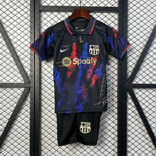 Maglia Barcellona Special Edition Bambino 2025/26 Blu Maglia Barcellona Special Edition Bambino 2025/26 Blu
