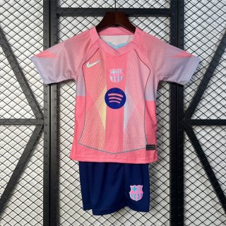 Maglia Barcellona Special Edition Bambino 2025/26 Rosa Maglia Barcellona Special Edition Bambino 2025/26 Rosa