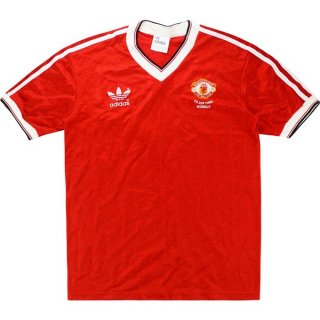 Thailandia Maglia Manchester United Home Retro 1983 Rosso Thailandia Maglia Manchester United Home Retro 1983 Rosso