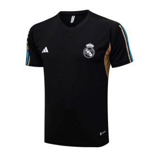 Maglia Formazione Real Madrid 2024 Nero Maglia Formazione Real Madrid 2024 Nero