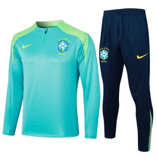 Felpa Allenamento Brasile 24/25 Verde 3 Felpa Allenamento Brasile 24/25 Verde 3