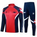 Felpa Allenamento Arsenal 2024/25 Rosso Blu
