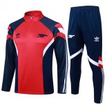 Felpa Allenamento Arsenal 2024/25 Rosso Blu