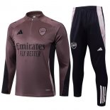 Felpa Allenamento Arsenal 2025/26 Porpora Grigio