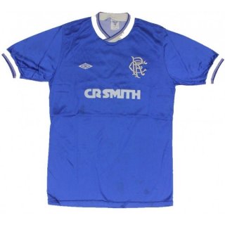 Thailandia Maglia Rangers Home Retro 1984 1987 Blu Thailandia Maglia Rangers Home Retro 1984 1987 Blu