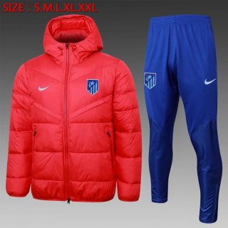 Piumino Atletico Madrid Set Completo 2024/25 Rosso Piumino Atletico Madrid Set Completo 2024/25 Rosso