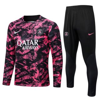 Felpa PSG 2022/23 Rosa Grigio Felpa PSG 2022/23 Rosa Grigio