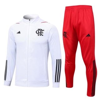 Giacca Flamengo 2023/24 Bianco Rosso Giacca Flamengo 2023/24 Bianco Rosso