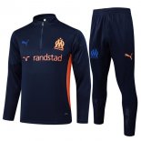 Felpa Allenamento Marsiglia 2024/25 Blu 2