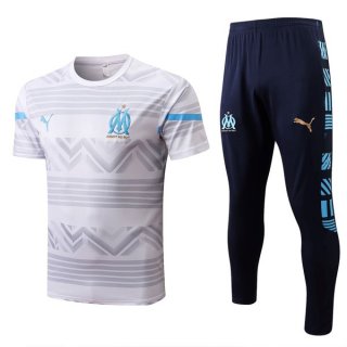 Maglia Marsiglia Set Completo 2022/23 Bianco Maglia Marsiglia Set Completo 2022/23 Bianco