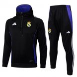 Felpa Cappuccio Real Madrid Nero