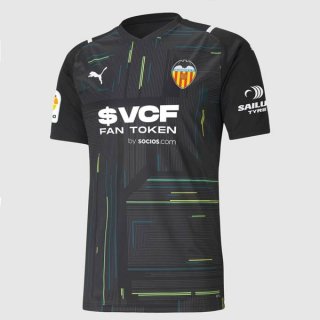 Thailandia Maglia Valencia Portiere 2021/22 Nero Thailandia Maglia Valencia Portiere 2021/22 Nero