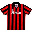 Thailandia Maglia AC Milan Home Retro 1993 1994 Nero Rosso