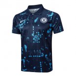 Polo Chelsea 2024/25 Blu 2