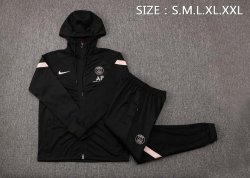 Giacca Cappuccio PSG 2022 Nero Rosa