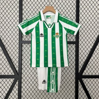 Maglia Real Betis Home Bambino Retro 1995 1997 Maglia Real Betis Home Bambino Retro 1995 1997