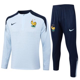 Felpa Allenamento Francia 2024/25 Blu 2 Felpa Allenamento Francia 2024/25 Blu 2