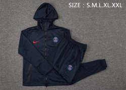 Giacca Cappuccio Paris Saint Germain 2022 Nero 1