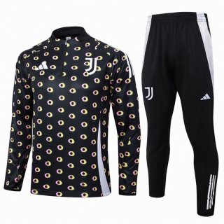 Felpa Allenamento Juventus 24/25 Nero 3 Felpa Allenamento Juventus 24/25 Nero 3