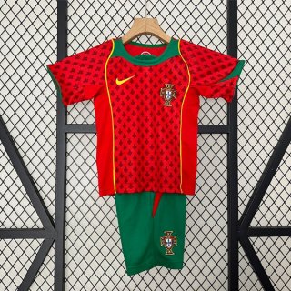 Maglia Portogallo Home Bambino Retro 2004 Maglia Portogallo Home Bambino Retro 2004