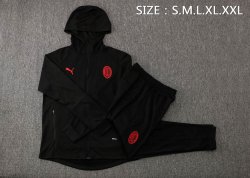 Giacca Cappuccio AC Milan 2022/23 Nero