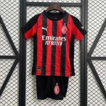 Maglia AC Milan Home Bambino 2025/26