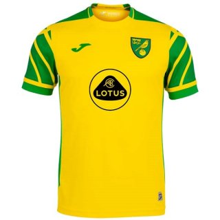 Thailandia Maglia Norwich City Home 2021/22 Thailandia Maglia Norwich City Home 2021/22