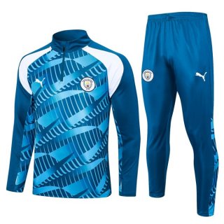 Felpa Manchester City 2024 Blu 3 Felpa Manchester City 2024 Blu 3