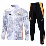 Giacca Real Madrid 2024/25 Bianco Grigio 2