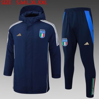 Piumino Italia Set Completo 2024/25 Blu Piumino Italia Set Completo 2024/25 Blu