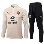 Felpa Allenamento AC Milan 2024/25 Giallo
