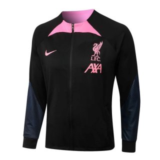 Felpa Liverpool 2023 Nero Rosa Felpa Liverpool 2023 Nero Rosa