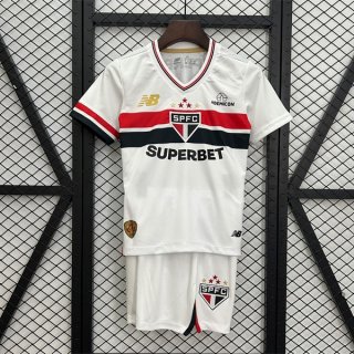 Maglia Sao Paulo Home Bambino 2025/26