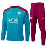 Felpa Allenamento PSG 2024/25 Blu